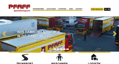 Desktop Screenshot of pfaff-hh.de